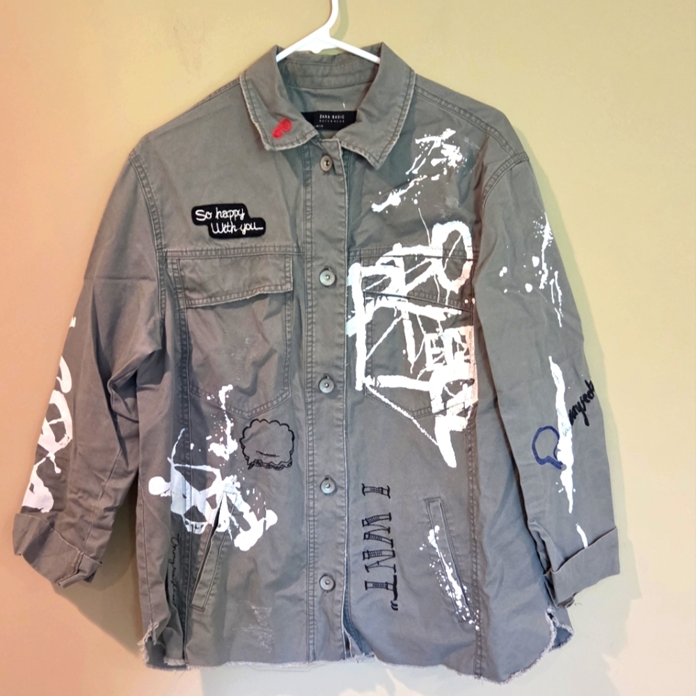 Zara Patchwork Jacket